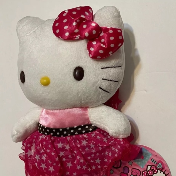 Sanrio hello kitty wear a star dress plush ,8” H.New w/tag! - Picture 3 of 4